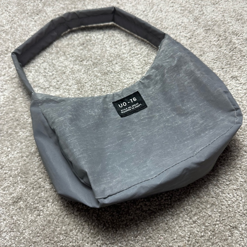 Gray Shoulder Bag